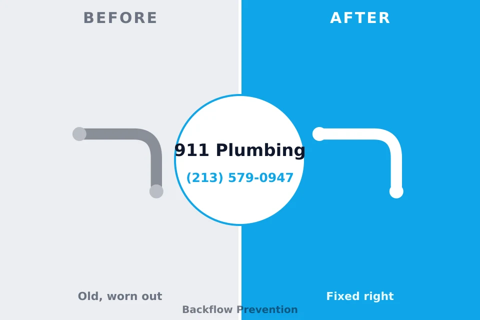 Before and after: plumbing company Statham, GA